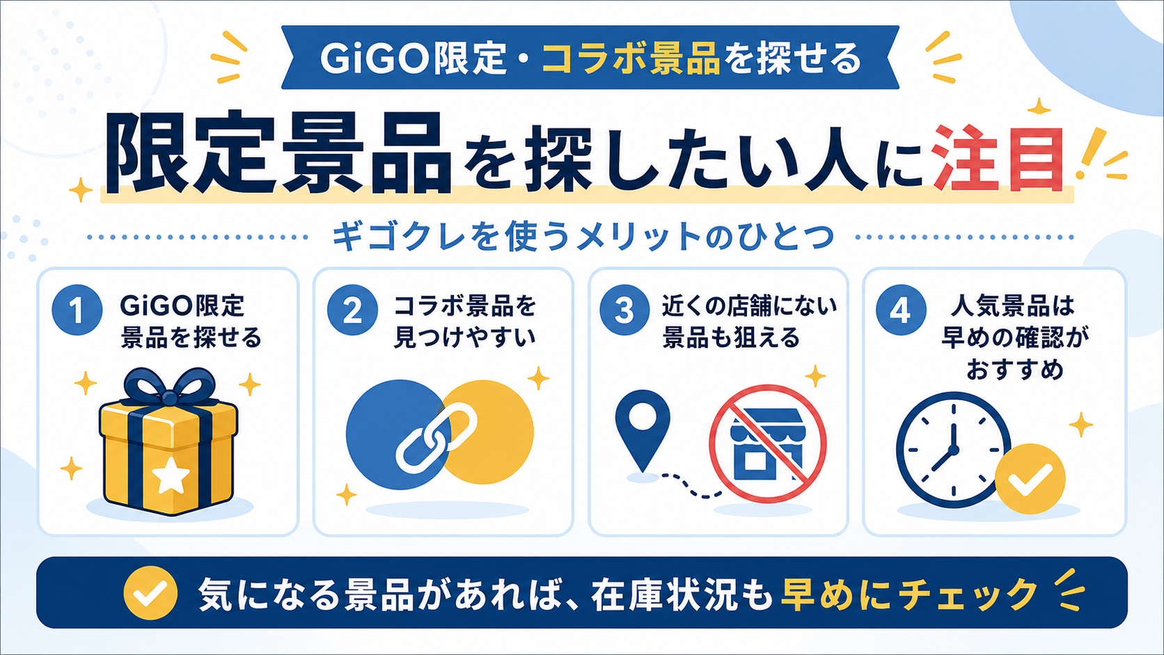 ギゴクレを利用するメリットの図解