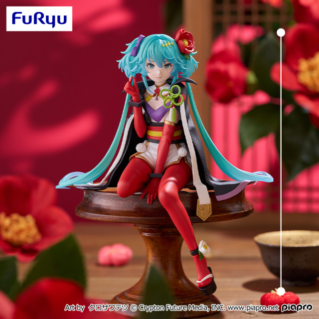 初音ミクぬーどるストッパーフィギュア Flower Fairyー椿ー