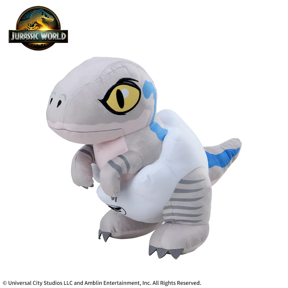 ジュラシック・ワールド　LLぬいぐるみ“BLUE”　たまごVer.