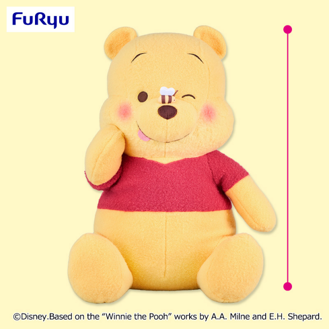 【くまのプーさん】ハチさんといっしょBIGぬいぐるみがオンクレに登場！約52cmのもこふわ感がたまらない！【プライズ】