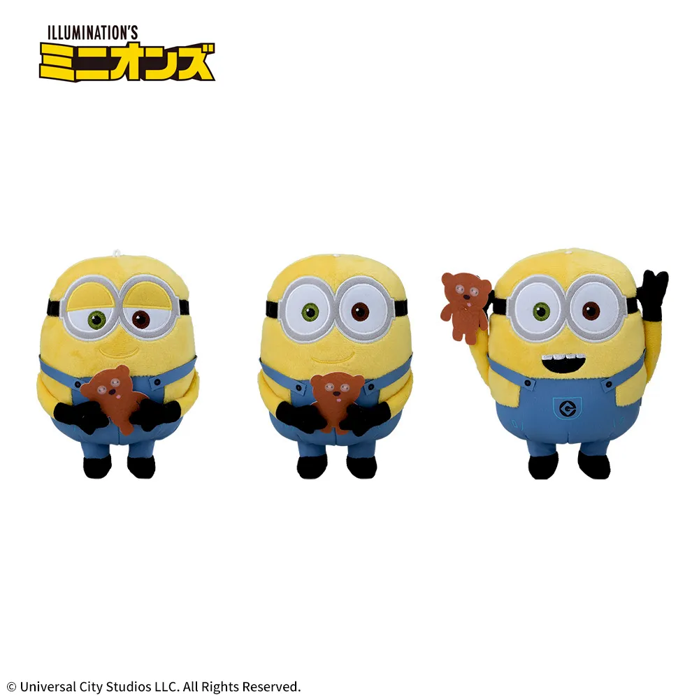 ミニオン　ぬいぐるみ“ボブ&ティム”　なかよし