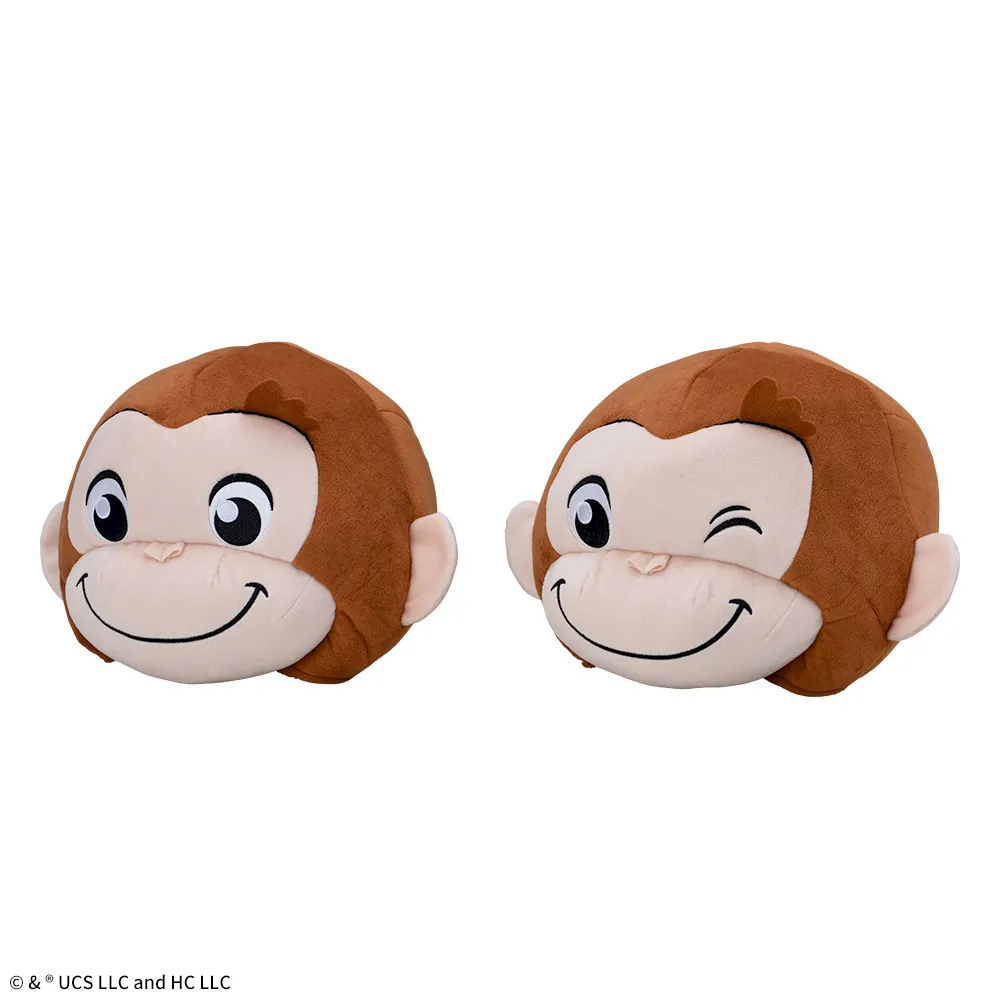 おさるのジョージ　プラチナムザッカぬいぐるみ帽子