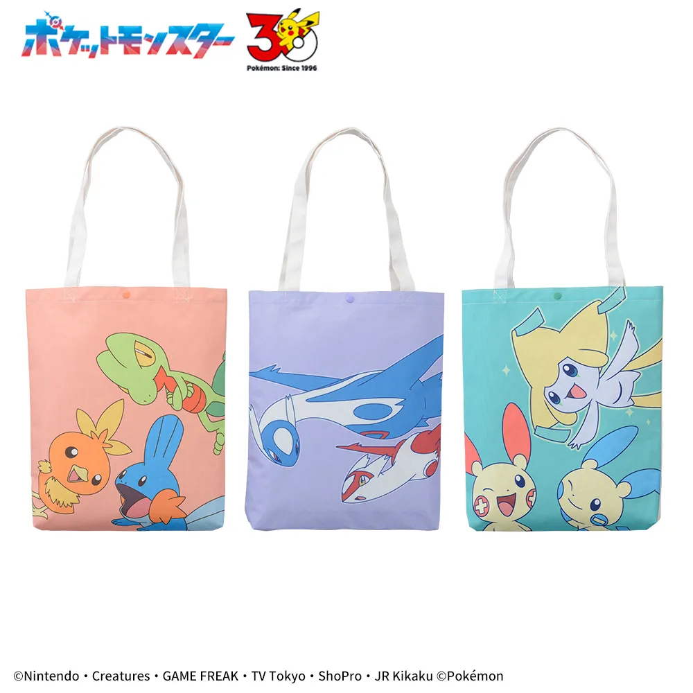 ポケットモンスター　プラチナムザッカトートバッグ～ホウエン地方～