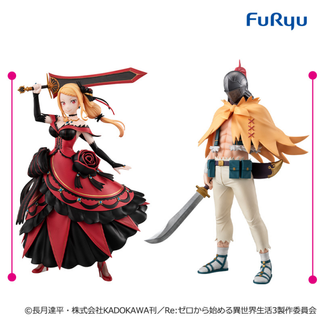 【リゼロ】プリシラとアルのフィギュアがオンクレに登場！躍動感あふれる姿で王選候補者と騎士を再現！【プライズ】