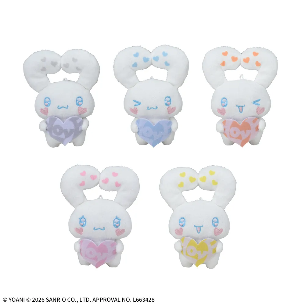 シナモロール×＝LOVE　マスコット　いっぱいハートVol.1