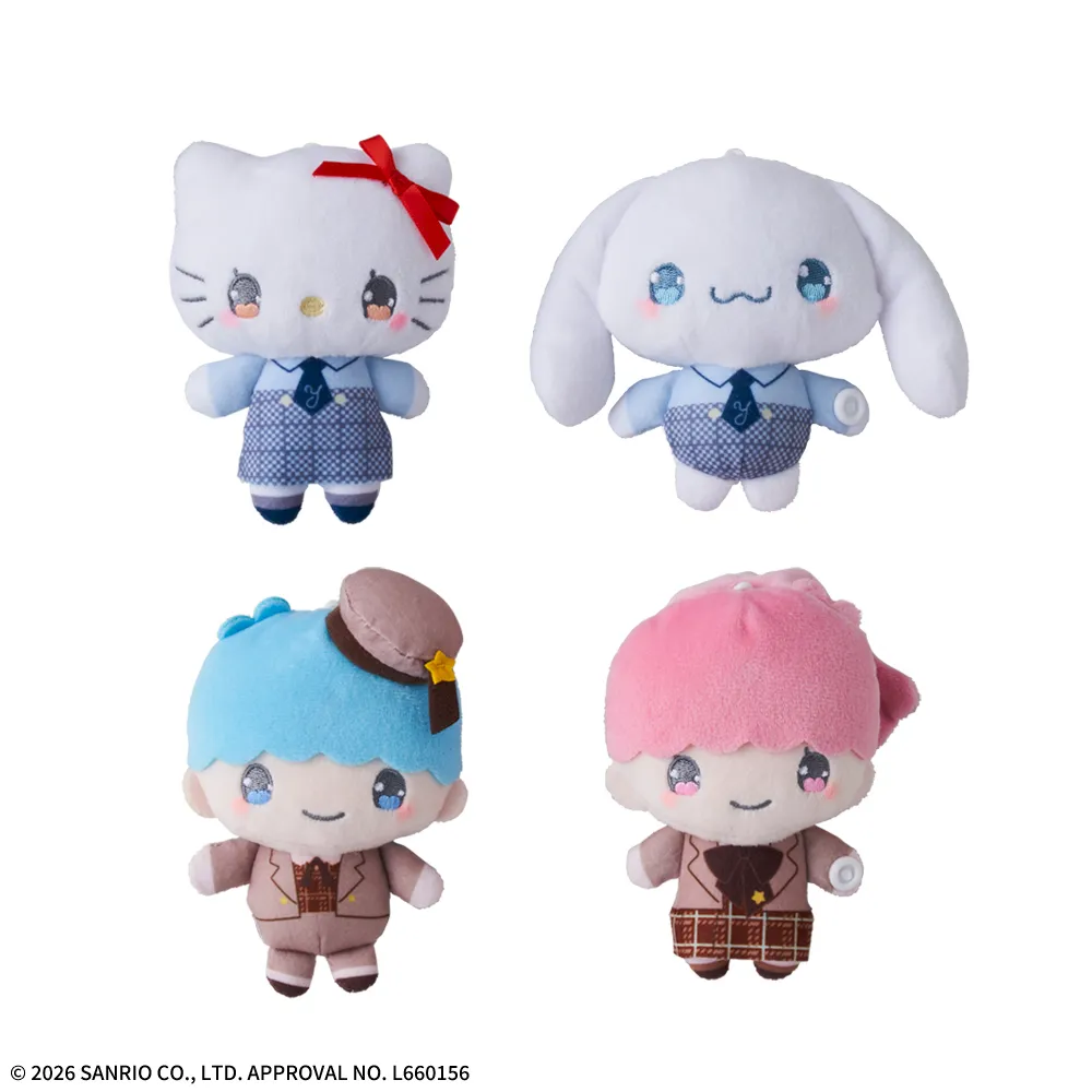 ゆるかわ　サンリオキャラクターズ　マスコット　YK学園高等部Vol.1