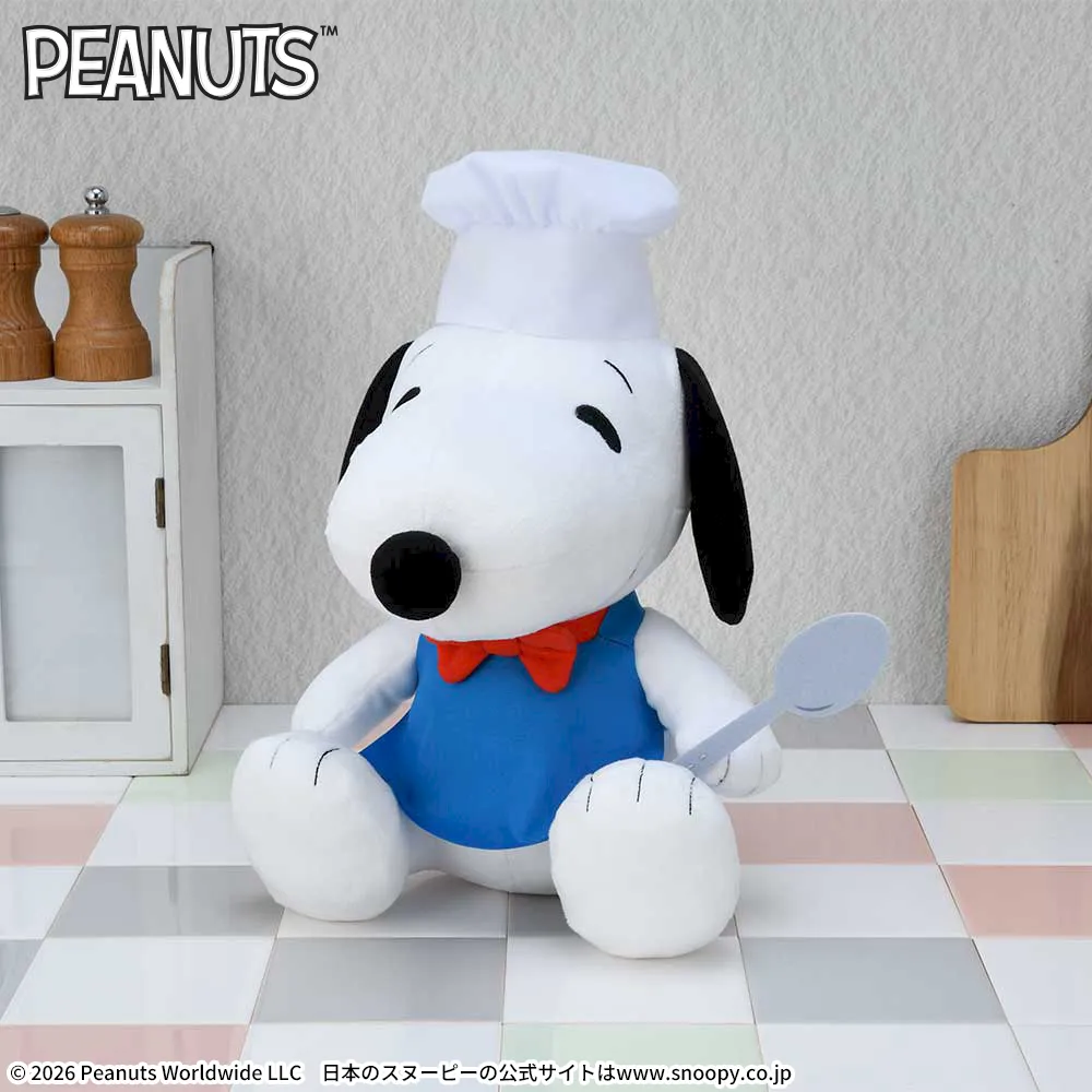 SNOOPY™　Lぬいぐるみ　クッキング