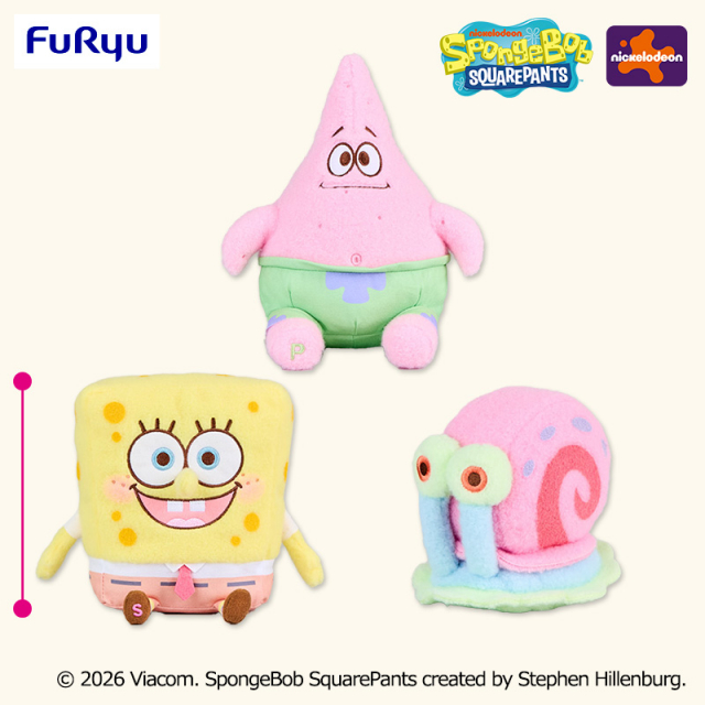 スポンジ・ボブミルキーボア ぬいぐるみ
