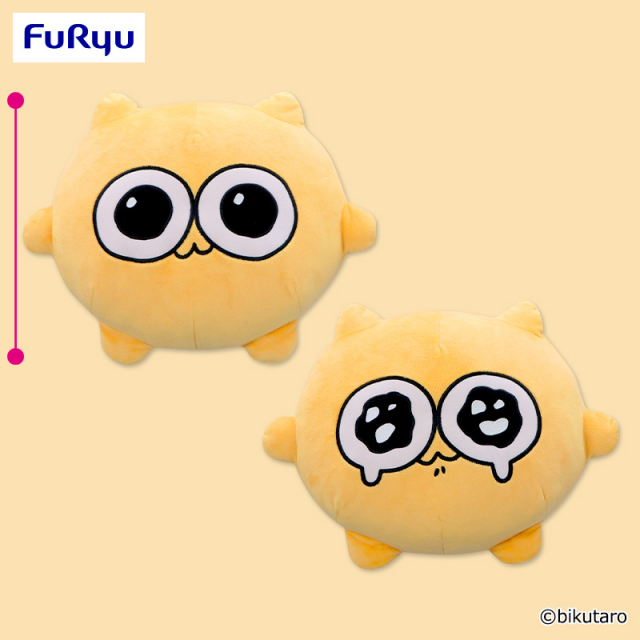 【うんたねこ】BIGぬいぐるみがオンクレに登場!もちもちで可愛い表情に癒やされる全2種!【プライズ】