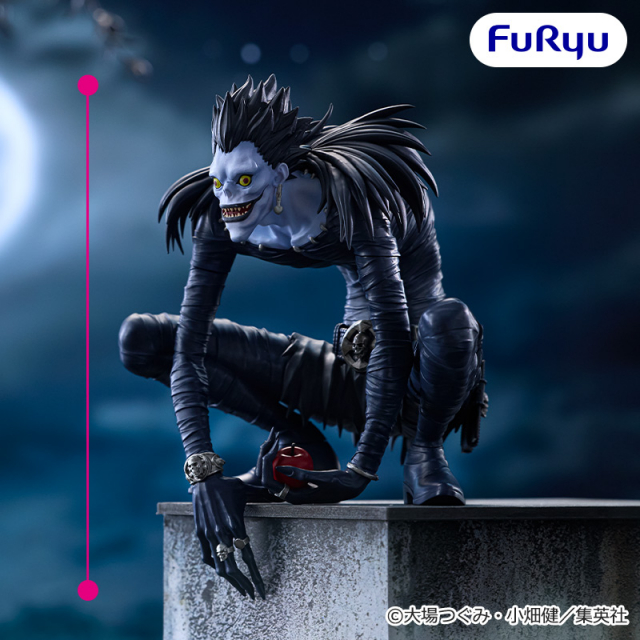 【DEATH NOTE】リュークのぬーどるストッパーフィギュアがオンクレに登場！約13cmでカップ麺をクールに支える！【プライズ】
