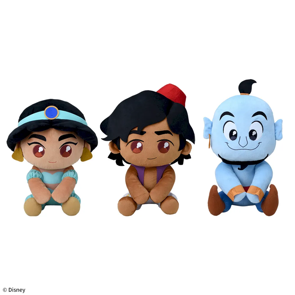 ジャスミン&アラジン&ジーニー　うるりぃみぃ　ぬいぐるみ