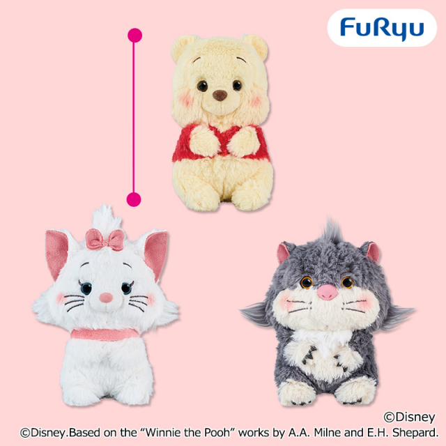 ディズニーキャラクターAimery ぬいぐるみ～くまのプーさん・ディズニー マリー・ルシファー～