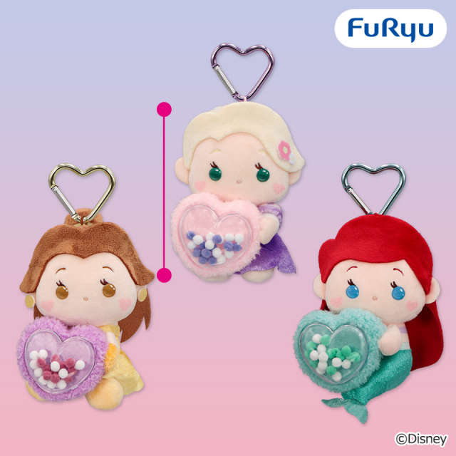 ディズニープリンセスクリアポフィ ぬいぐるみ