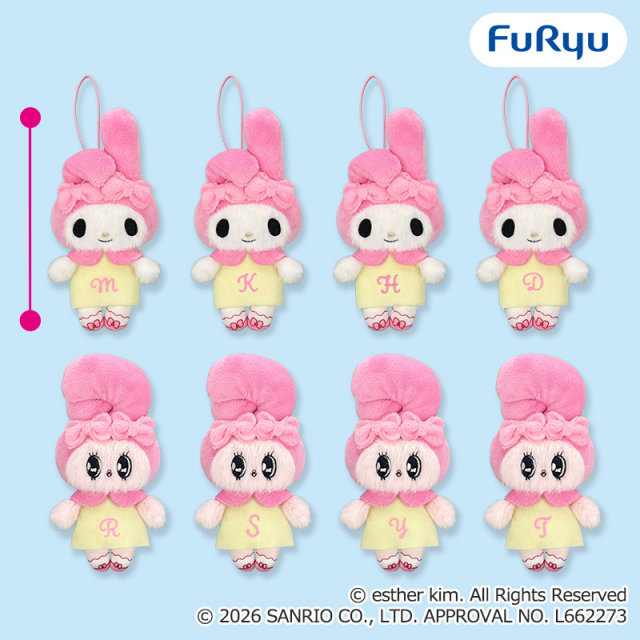 エスターバニー×マイメロディイニシャルマスコット