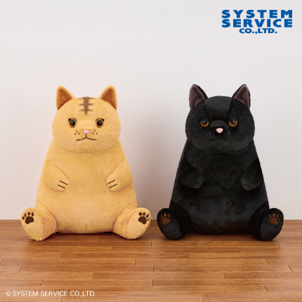 FANS ぽっちゃりぬいぐるみXL～ねこ～