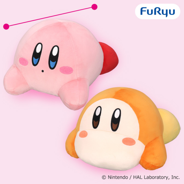 星のカービィいっしょにごろりんカービィとワドルディBIGぬいぐるみ