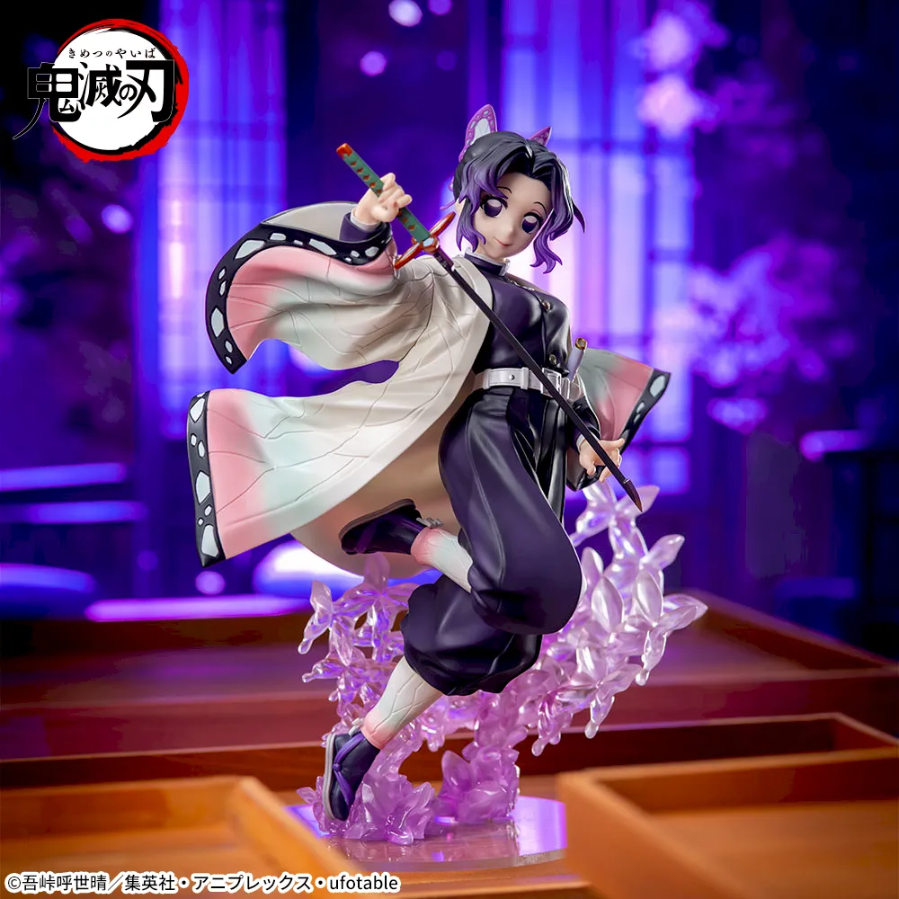 【鬼滅の刃】胡蝶しのぶのLuminastaフィギュアがオンクレに再登場！優雅な浮遊感と美麗なクリアエフェクトに注目！【プライズ】