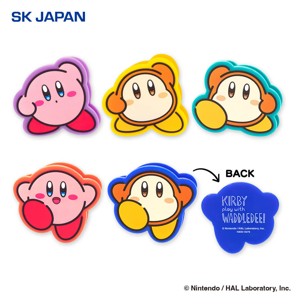 カービィ play with ワドルディ　ダイカットクリップ