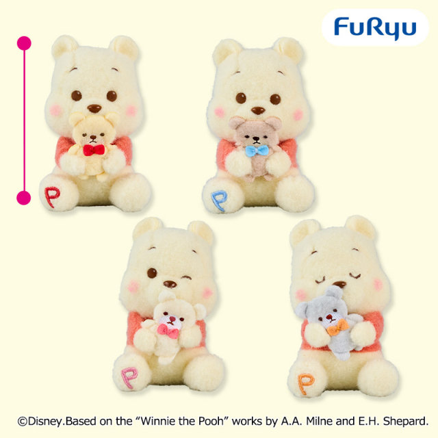 くまのプーさんミルキーボア マスコット～くまさんだっこ～