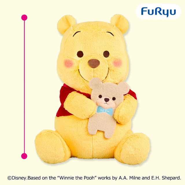 くまのプーさんFukuFuku 超超BIGぬいぐるみ～くまさんだっこ～