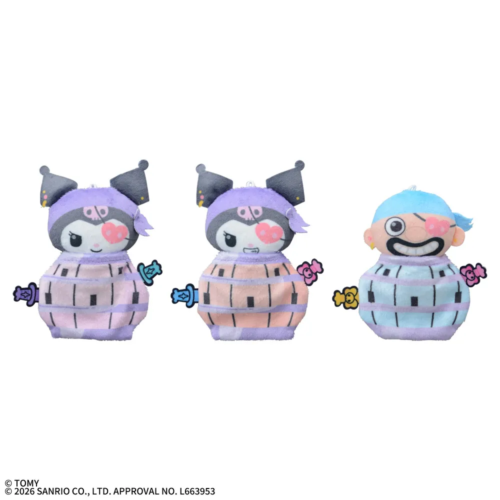 黒ひげ危機一発×クロミ　Deco charmy　マスコット