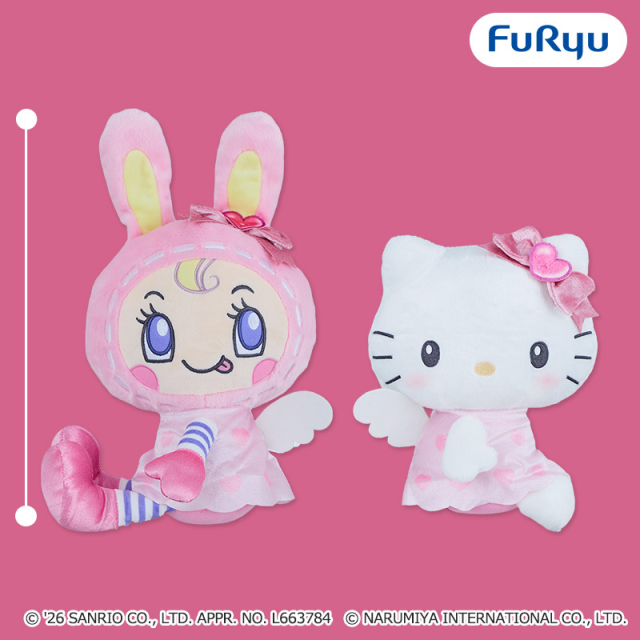 Mezzo Piano×Hello KittyエンジェルBIGぬいぐるみ