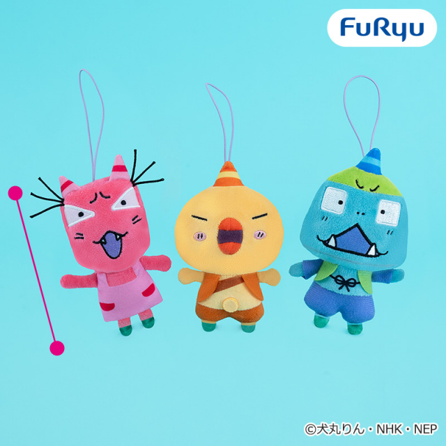 おじゃる丸子鬼トリオマスコット