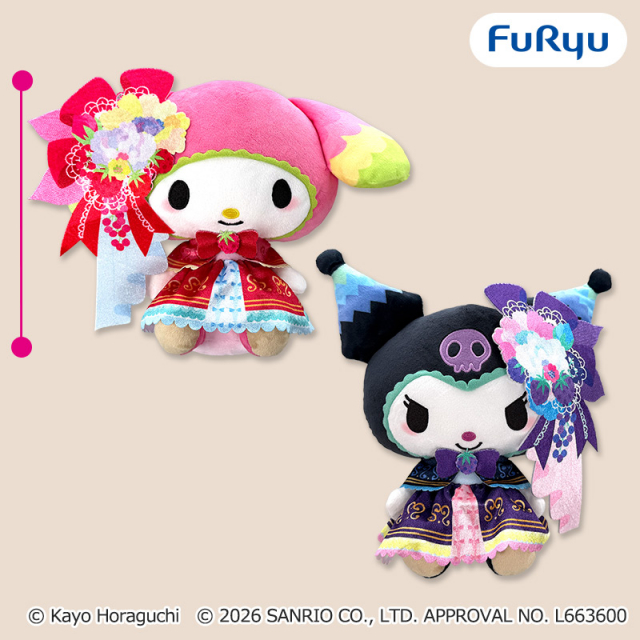 ホラグチカヨ×サンリオキャラクターズBIGぬいぐるみ