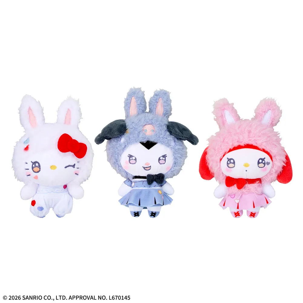 ゆるかわ サンリオキャラクターズ マスコット Patch Rabbits Vol.1