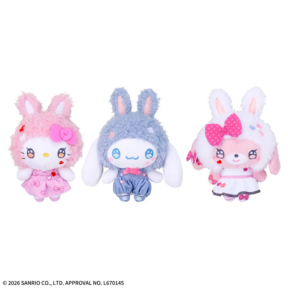 ゆるかわ サンリオキャラクターズ マスコット Patch Rabbits Vol.2