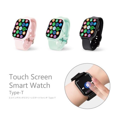 2.0インチタッチスクリーンスマートウォッチ　Type-T