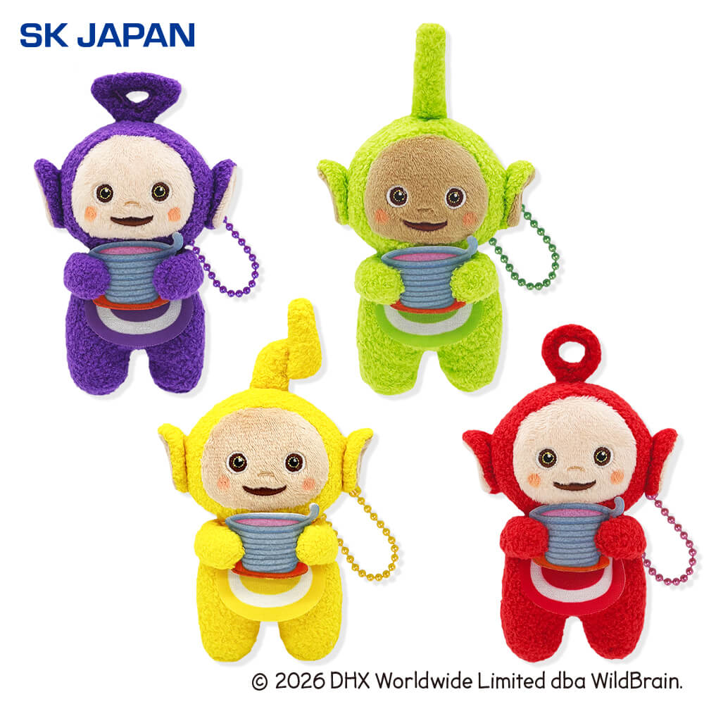 テレタビーズ　デフォルメマスコット(タビーカスタードと一緒)