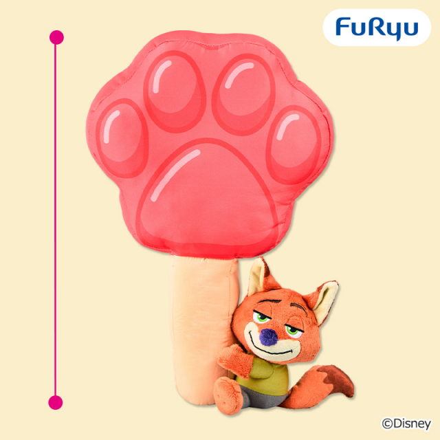 ズートピアアイスキャンディモチーフクッション