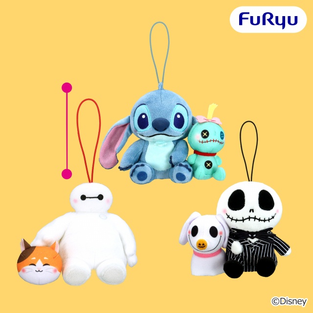 ディズニーキャラクターFukuFuku ペアマスコット