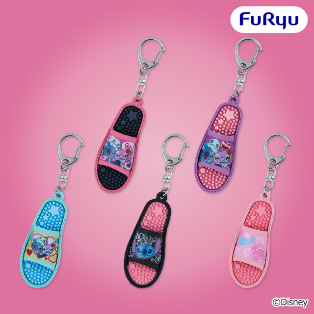ディズニー　スティッチぎゃるKAWAふぉと サンダルマスコット