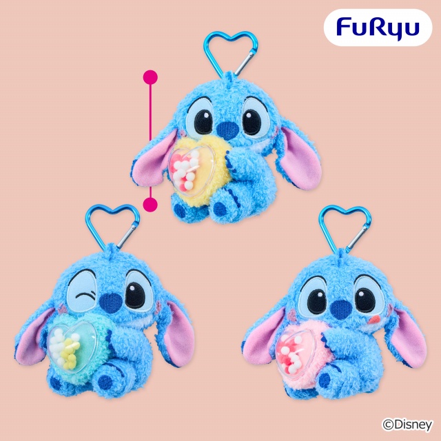 ディズニー　スティッチクリアポフィ ぬいぐるみ