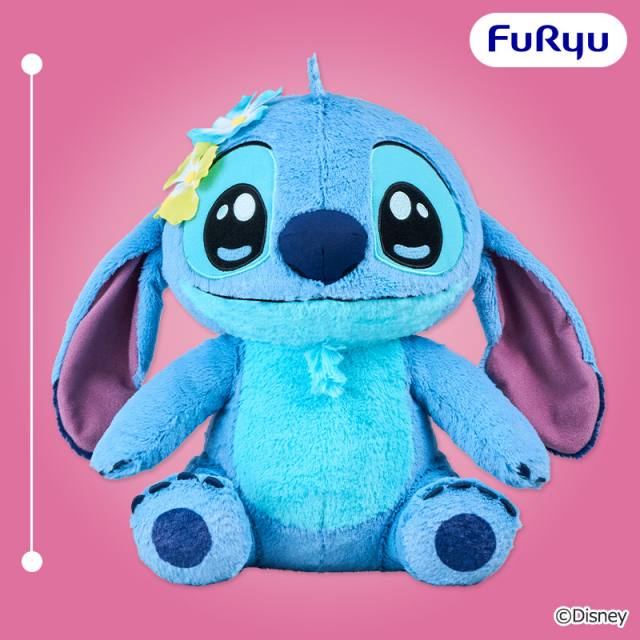 ディズニー　スティッチぎゃるKAWAふぉと 超BIGぬいぐるみ