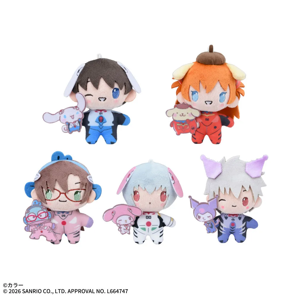 エヴァンゲリオン×サンリオキャラクターズ　マスコット