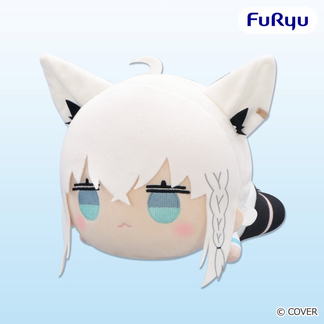 ホロライブプロダクション寝そべりぬいぐるみー白上フブキー