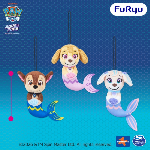 パウ・パトロールアクアパップスマスコット～パウメイドに変身！～