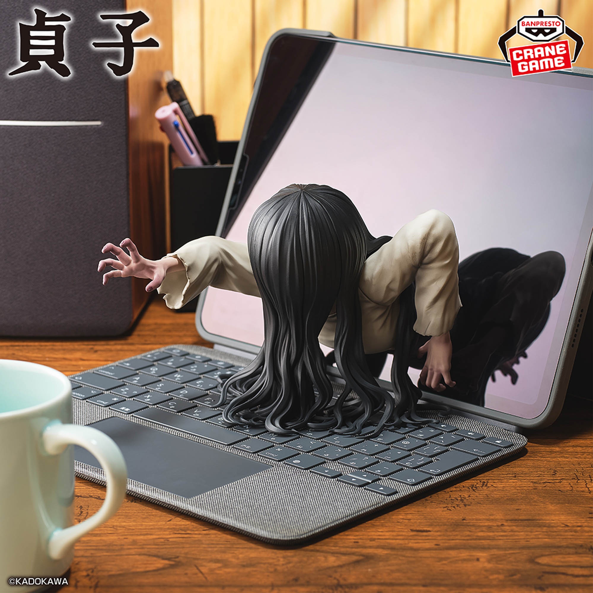 貞子 のろいの胸像フィギュア-貞子- 詳細イメージ