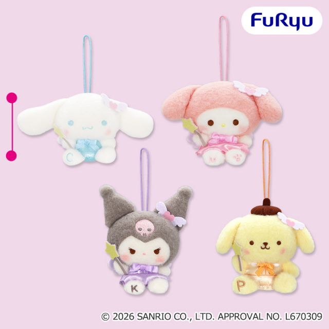 サンリオキャラクターズミルキーボア エンジェルマスコット