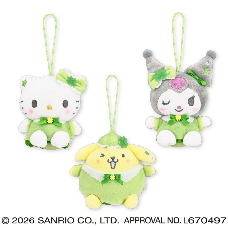 サンリオキャラクターズ クローバーウィッシュマスコット1