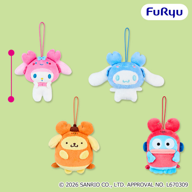サンリオキャラクターズカニエビマスコット