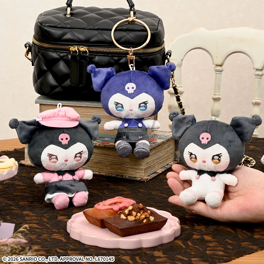 ゆるかわ　サンリオキャラクターズ　あいぬい　ミニぬいぐるみ“クロミ”