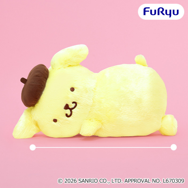 ポムポムプリンぐうたら超BIGぬいぐるみ