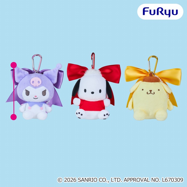 サンリオキャラクターズリボン付パールチャームマスコットvol.1