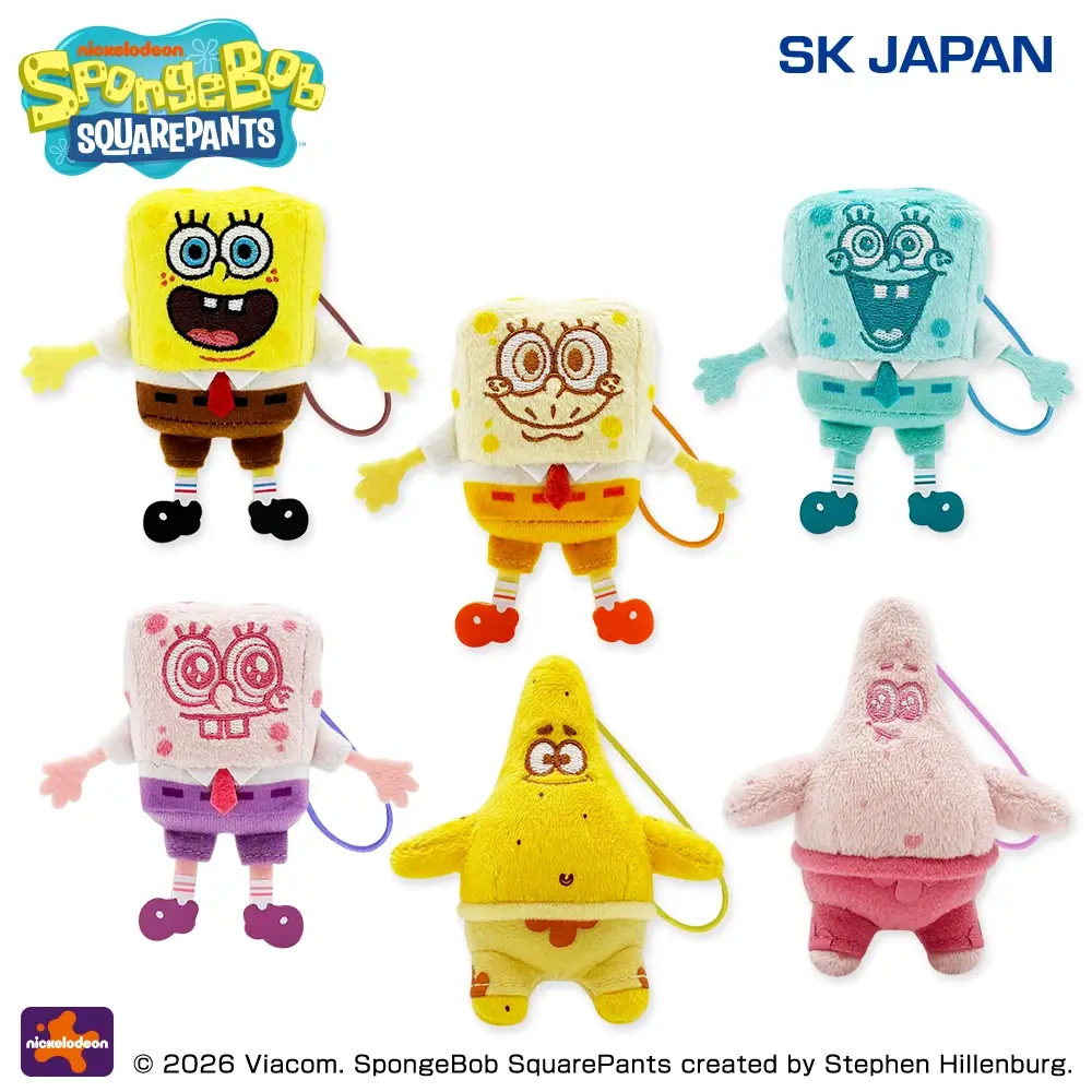 スポンジ・ボブ　パステルキュートミニマスコット
