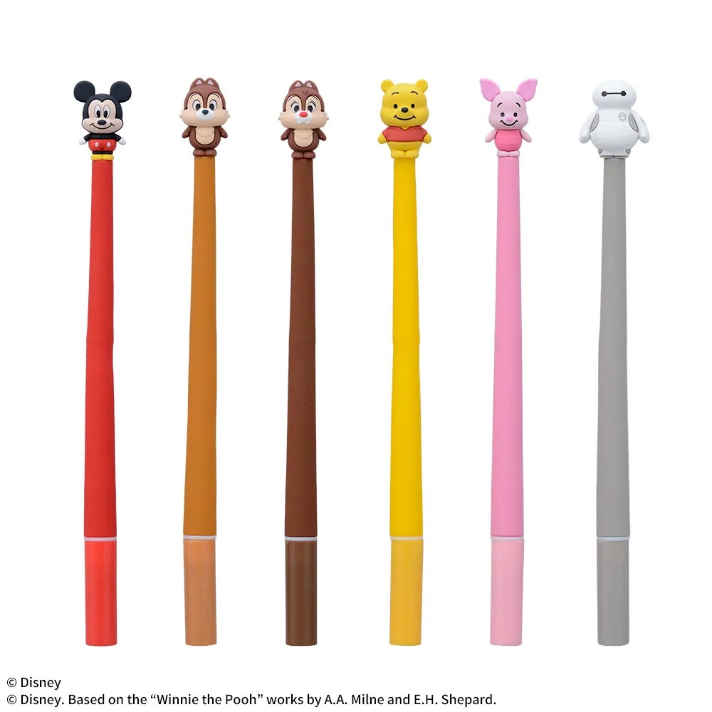ディズニーキャラクター ふにゃふにゃシリコンペン