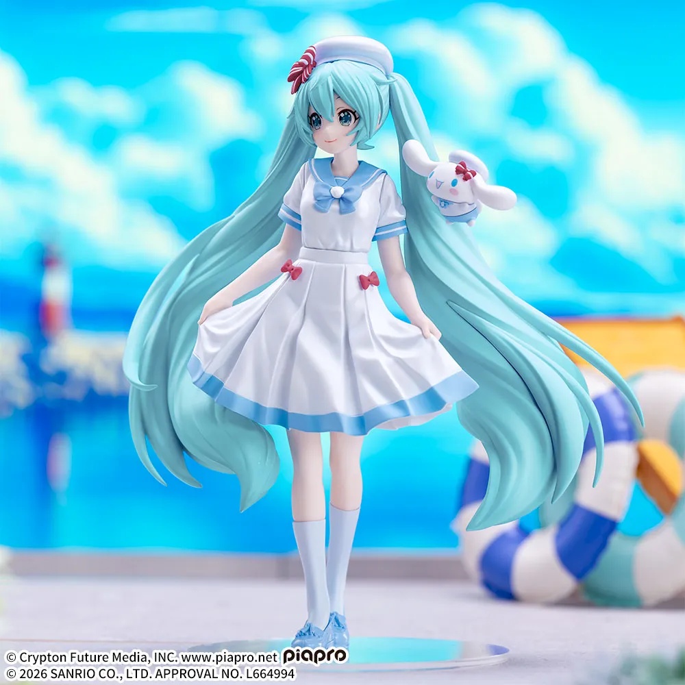 初音ミクシリーズ XStellar ‐初音ミク×シナモロール‐Summer Ver. 仕様イメージ